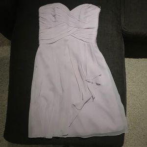David’s bridal lilac dress